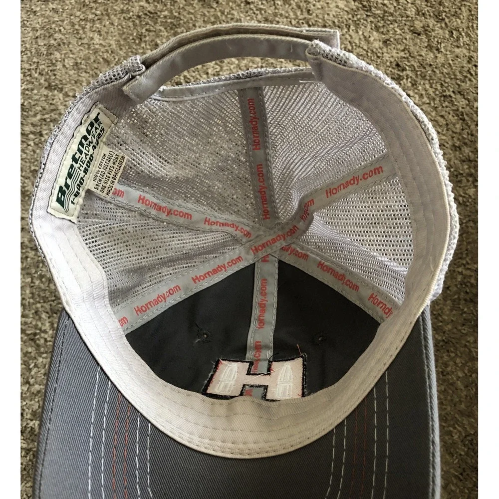 Hornady Ammunition Baseball Hat Mens Bullets Cotton Embroidered